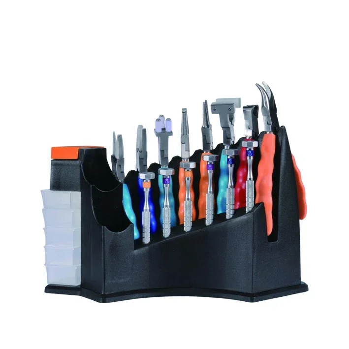 Optical Screwdriver Set R-B017C Glasses Repair Tools Set Pliers Screwdriver Accessory Box In One Step For Glasses Optical ShopHo