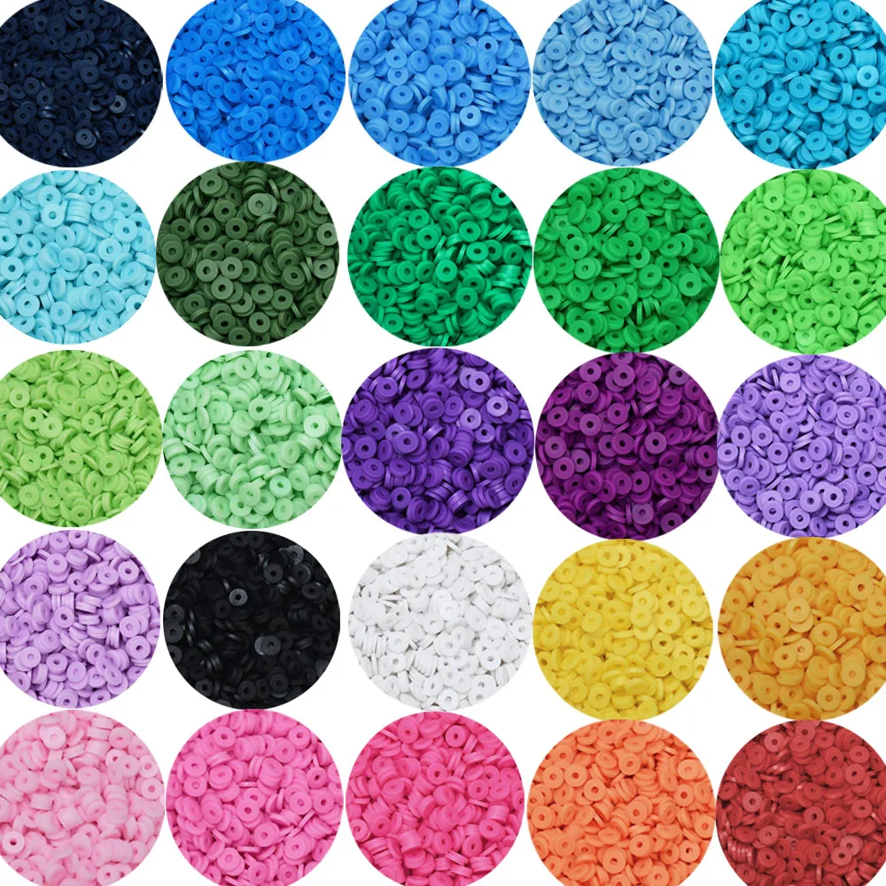 50Gram 6Mm Clay Bea… - image