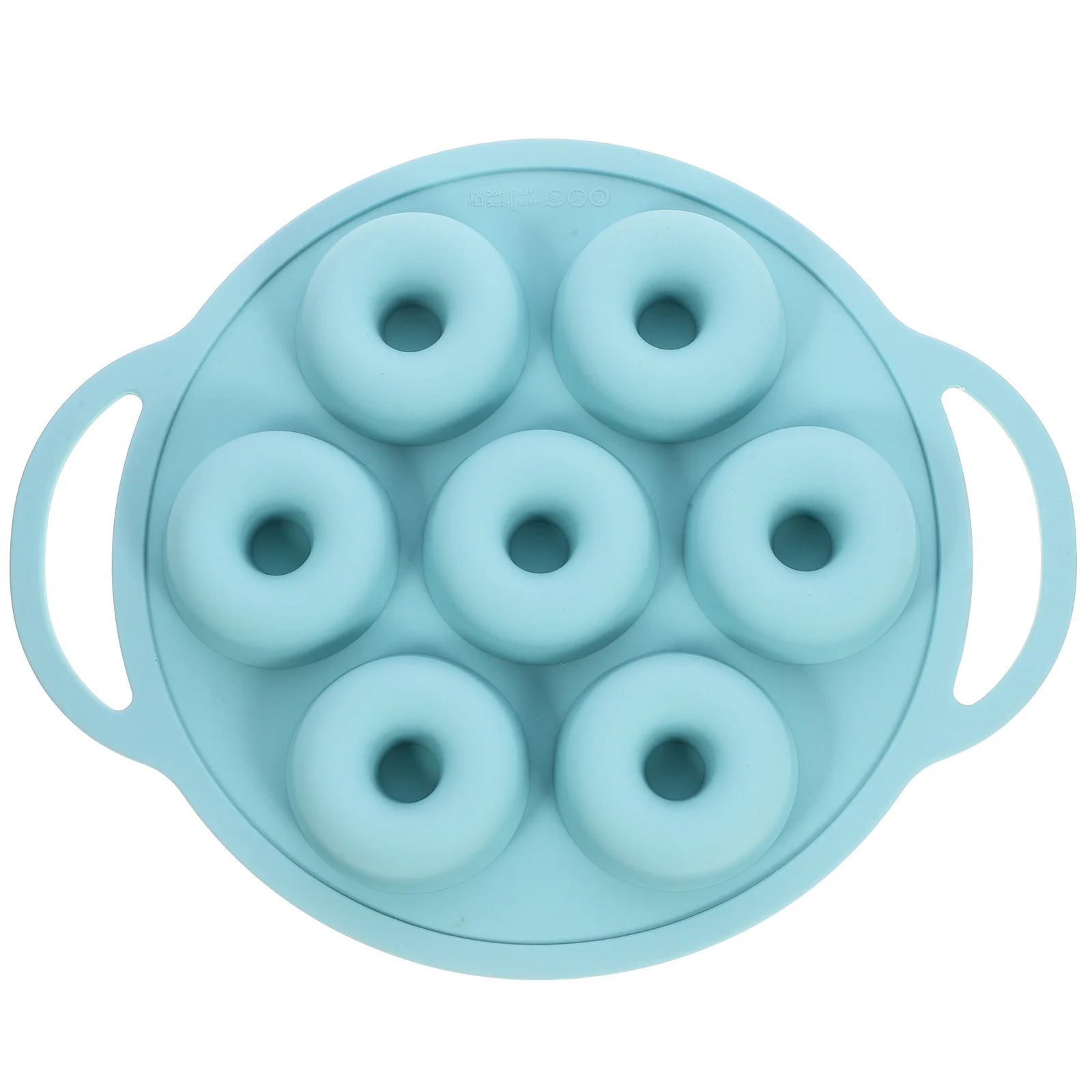 

Silicone Donuts Pan 7-Cavity Reusable Non-Stick Baking Mold DIY Doughnut Cake Muffin Pan Kitchen Baking Supplies
