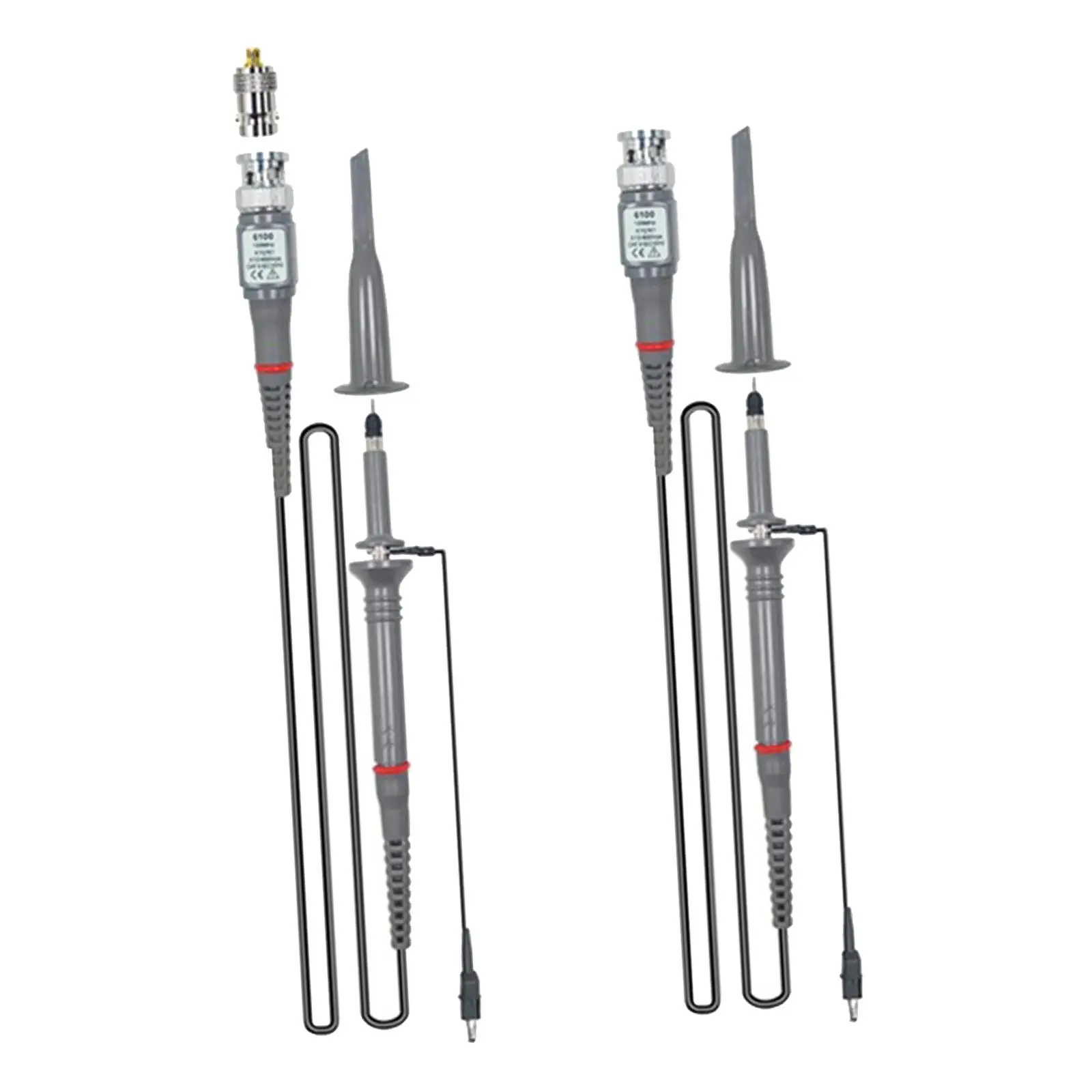 P6100 Probe, ADAPT to Dso TC2 TC3 Tip Test Probes, Oscilloscope Accessories,