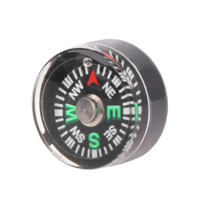 20Pcs Miniature Button Compass, Mini Pocket Oil Filled Accurate Compass for Hiking Camping Outdoor Activities Accessory