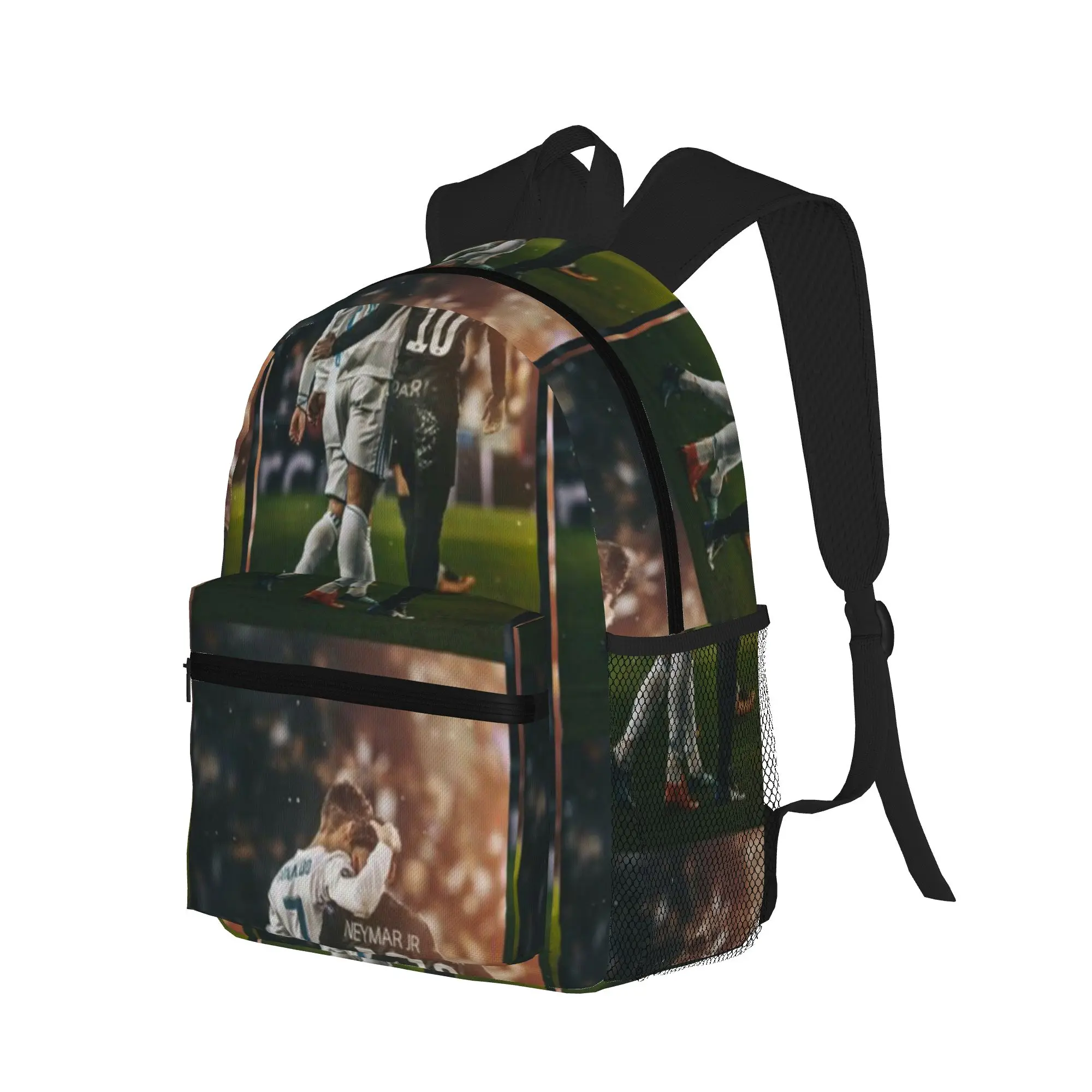 Neymar and Ronaldo  Casual Backpack for Students and Adults Backpack women