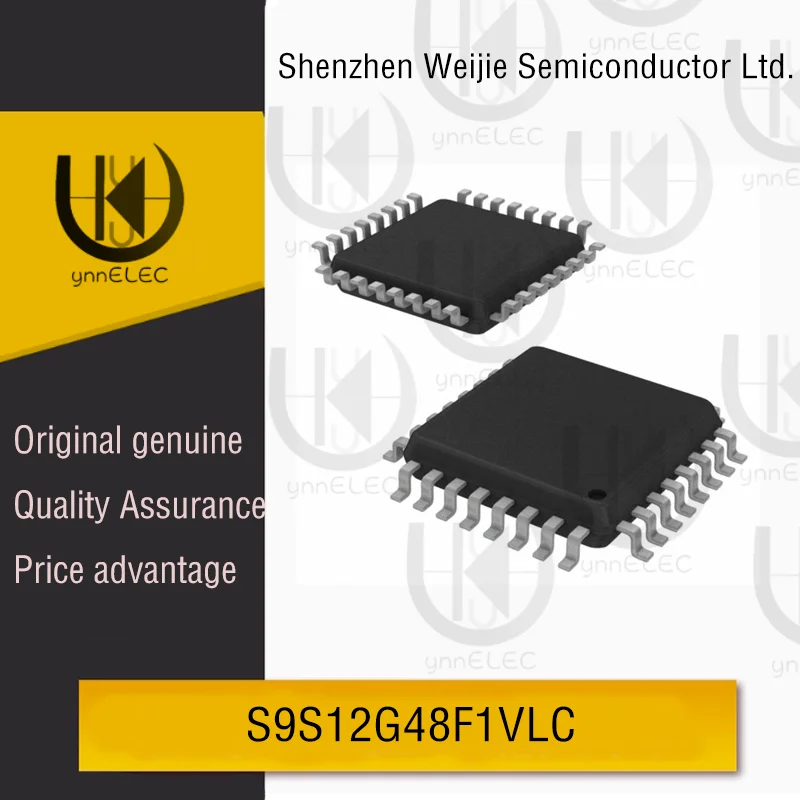 

S9S12G48F1VLC 16-bit Automotive MCU, 48KB Flash, LQFP-32