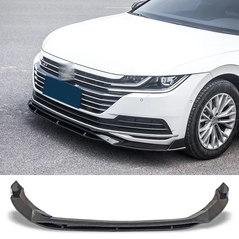 

New！ For Volkswagen Arteon CC front bumper lip separator spoiler diffuser protective cover body modification parts 2019 2020 202