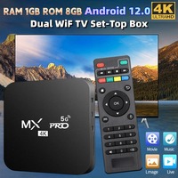 TV Box Android 12 Support RK3228A 4K HD Video 2.4G/5G Dual WiFi Video Media Player Home Theater TV Set Top Box RAM 1GB ROM 8GB