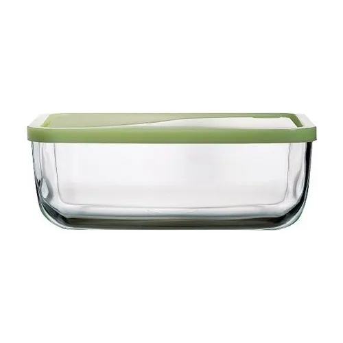 Pasabahce 53743 Snowbox Glass Storage Container 2 Li 1200CC