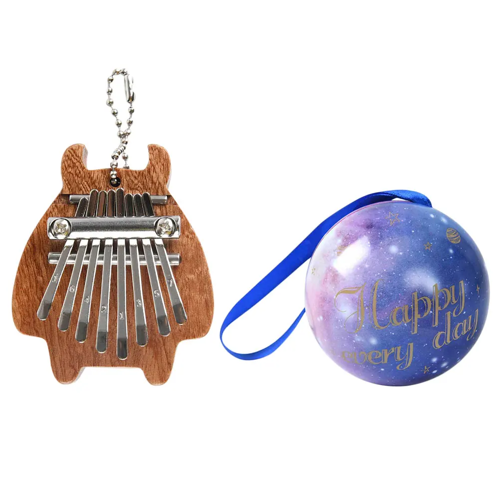 

Music Thumb Child Piano Key Sapele Mini Musical Instrument Kalimba for Beginners