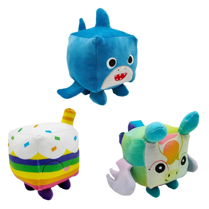 

Game Pet Simulator X Huge Cat Plush Doll Big Games Cat Plush New Cute Blue Cat Doll Plushie Axolotl Plush Toy Gift