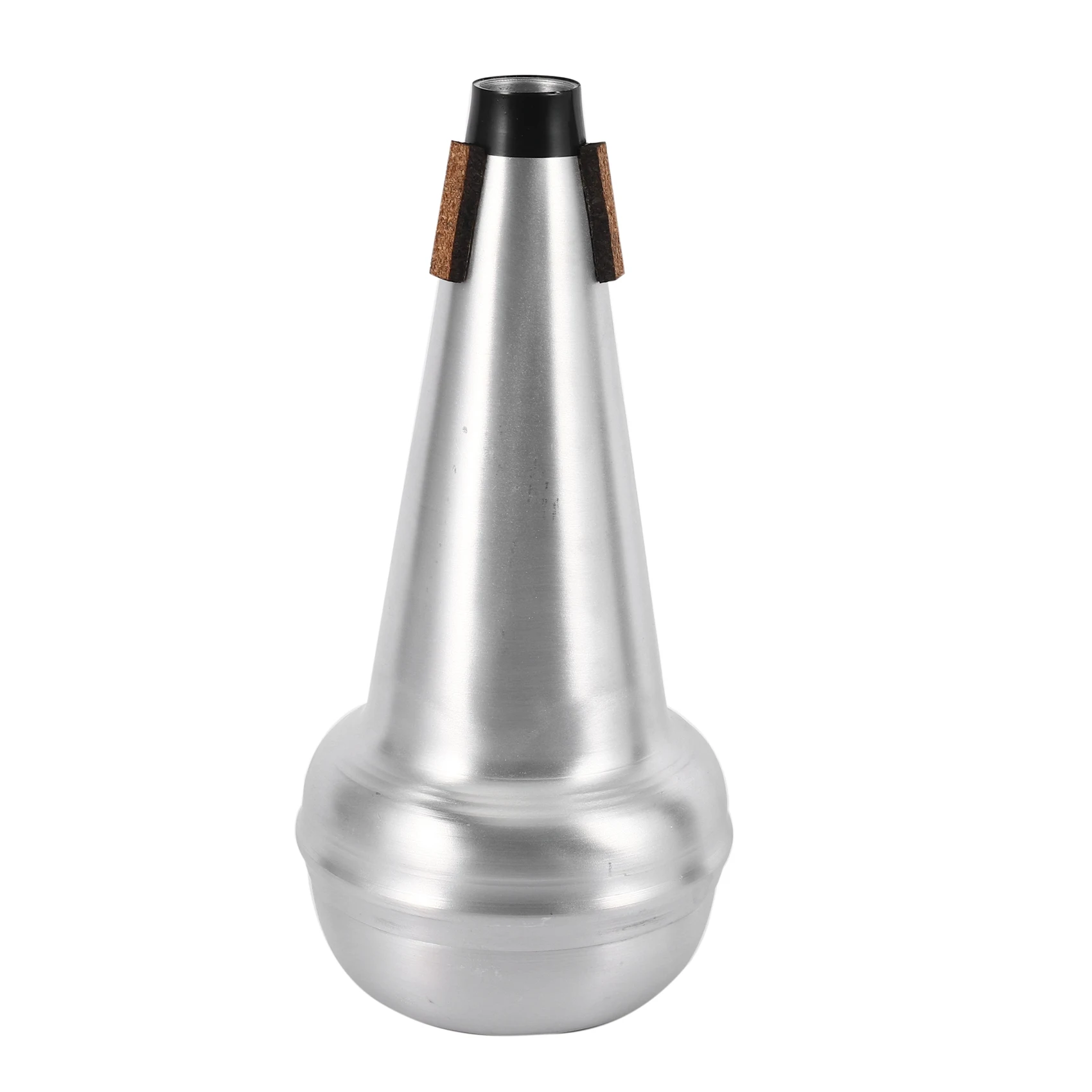 1Pc Light-Weight Practice Trombone Straight Mute Silencer Sourdine Aluminium For Alto Tenor Trombone Silver