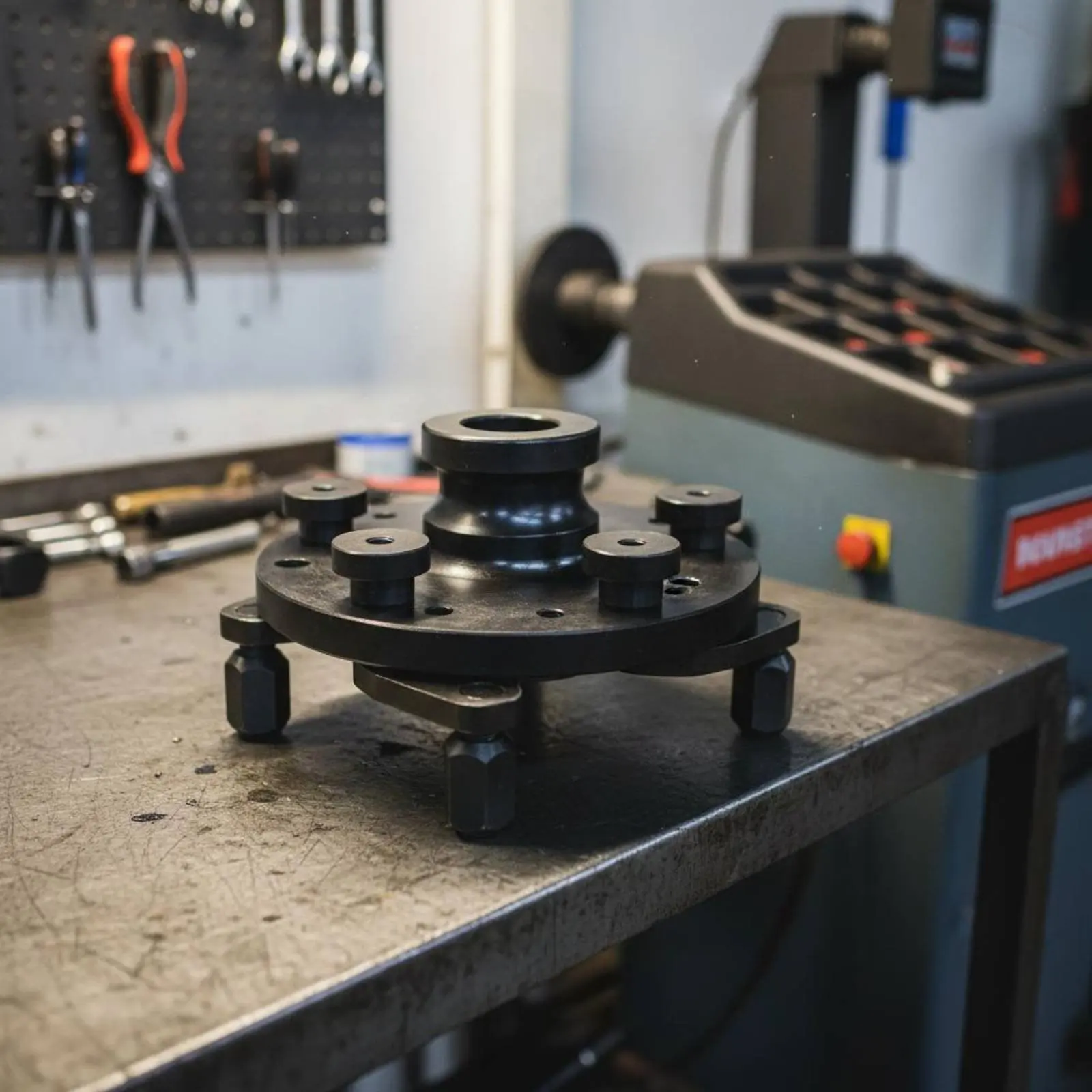 Universal Wheel Wheel Leveler Clamp Imported Steel Tire Balancing Machine Fixture Universal Wheel Wheel Leveler Adapter Precise