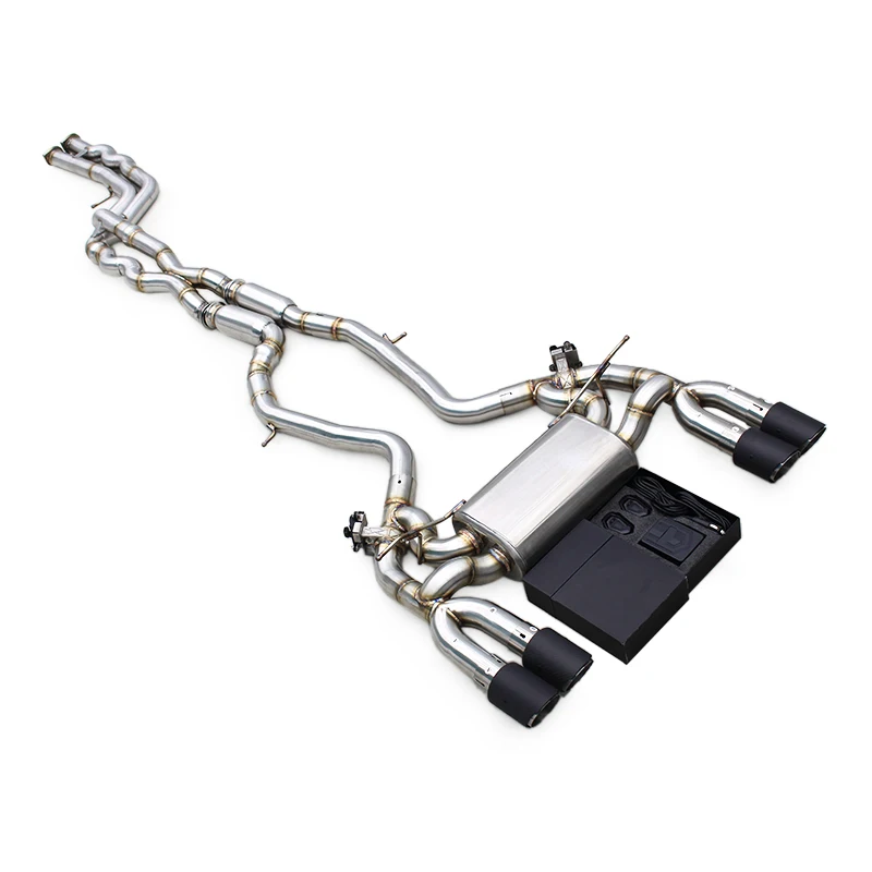 

Custom Valvetronic Catback System For BMW M2 Competition/M2C 3.0T F87 S55 2018-2023 Active Sound Equal Length Exhaust Muffler