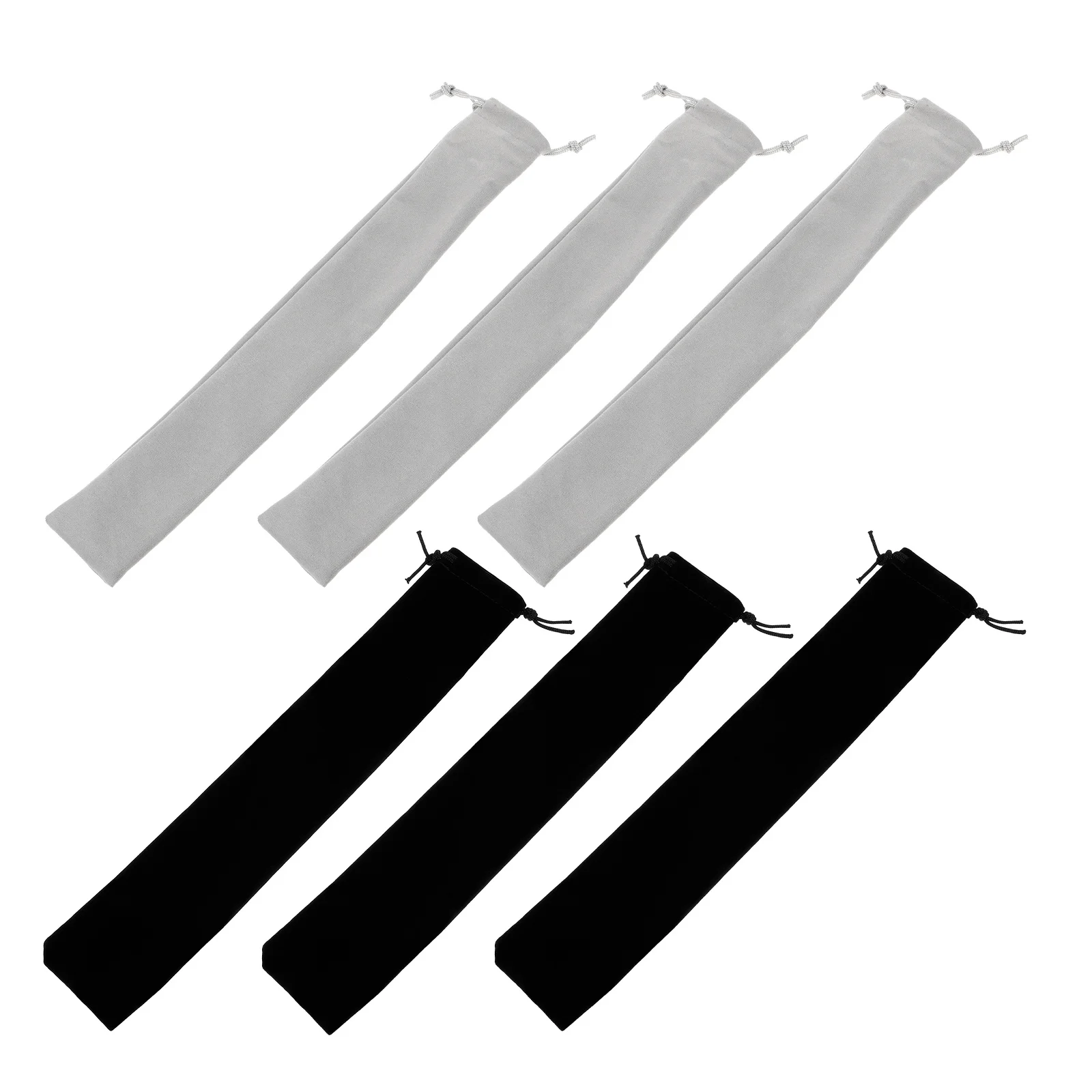 

6Pcs Soprano Recorder Storage Bag High Durability Flute Carrying Pouch Stylish Colors Practical Design Wind Instrument