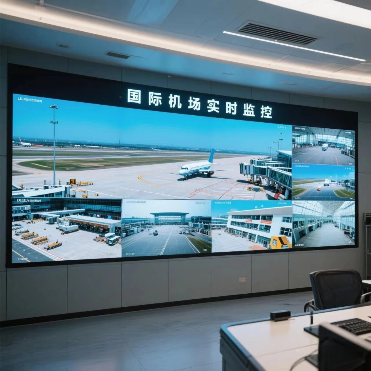 

Seamless - Splicing Wide - Angle Viewing Conference LED Screen High - Resolution Command Center COB LED Display