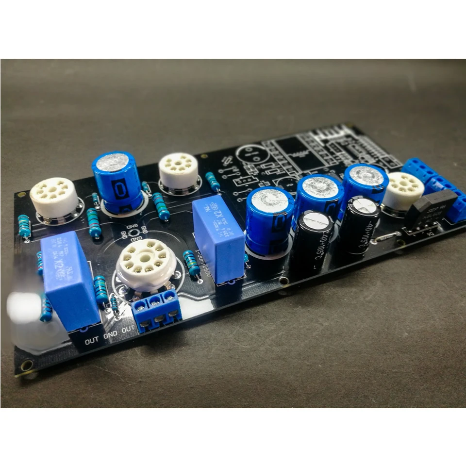 6z4 6j4 6n1管アンプ真空管プリアンプディキットPCB dc12v電源
