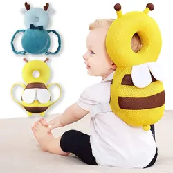 Toddler Baby Head Protector Safety Pad Cushion Back Baby Toddler Pillow Protective Headgear Cartoon Walking Anti-fall Pillow