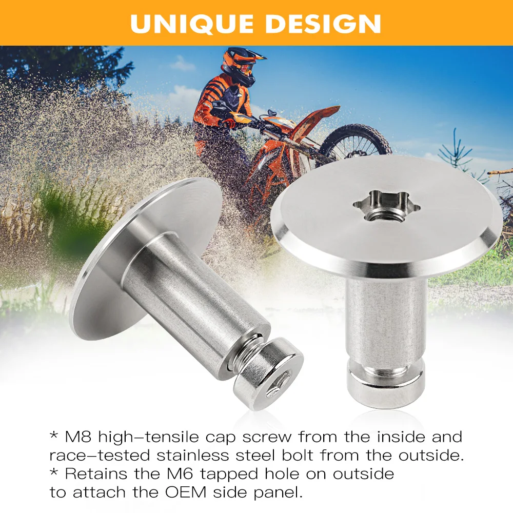 For KTM 690 Enduro R 690 SMC R 2014-2022 NICECNC Frame Tank Mounting Bolts For Husqvarna 701 Enduro/Supermoto 2016-2022