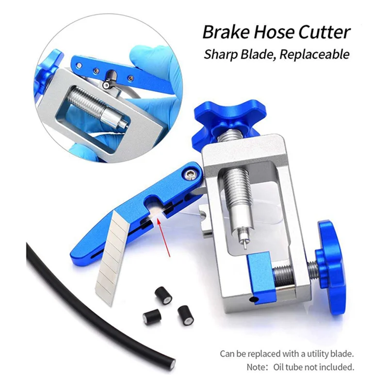 New Hot 2 In 1 Bike Hydraulic Disc Brake Oil Needle Tools Driver Cable Pliers Olive Connector Insert BH59 BH90 Install Press Reu - view 2