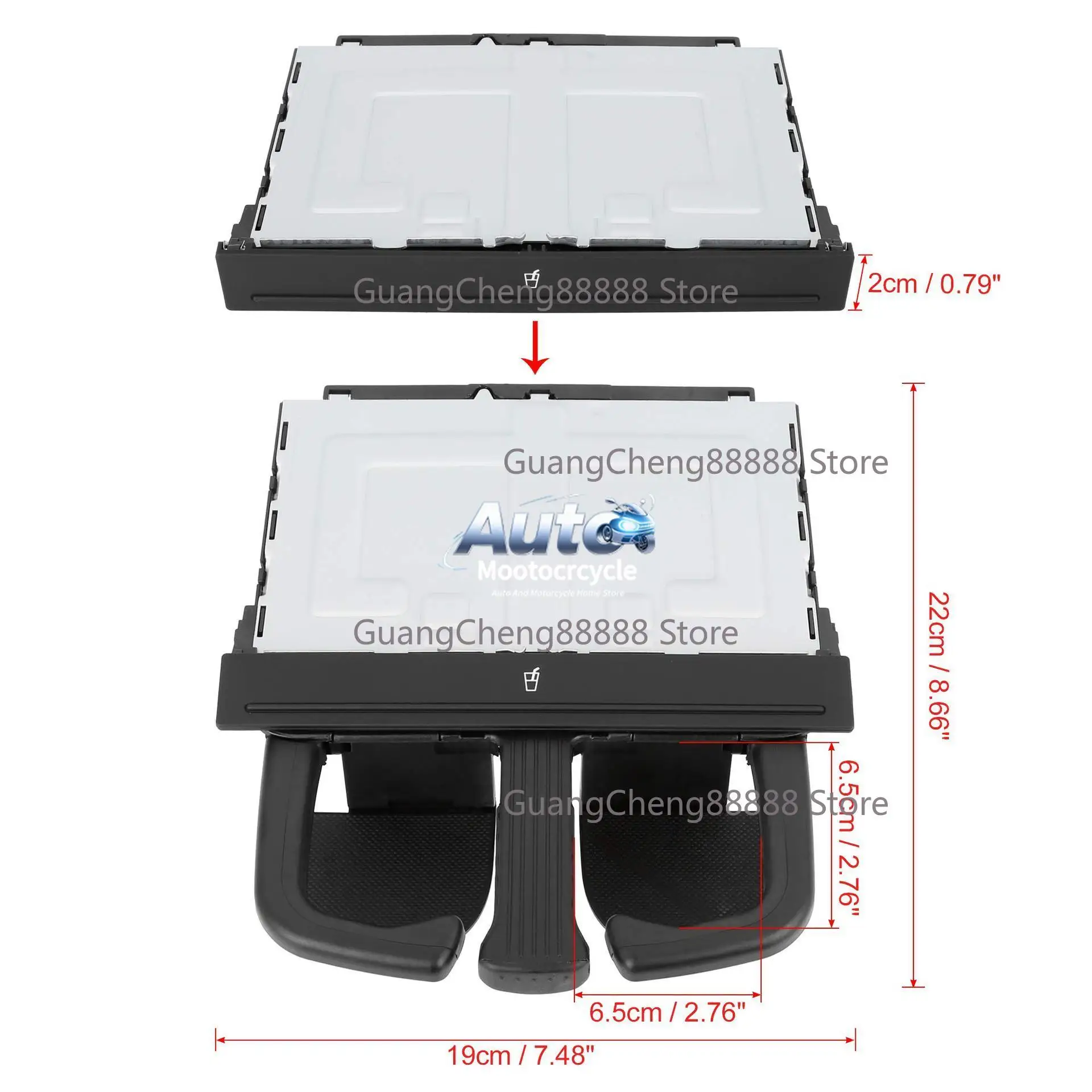 

Applicable to Volkswagen Bora MK41 water cup holder J0858601C 1J0858601D 1J0858607C