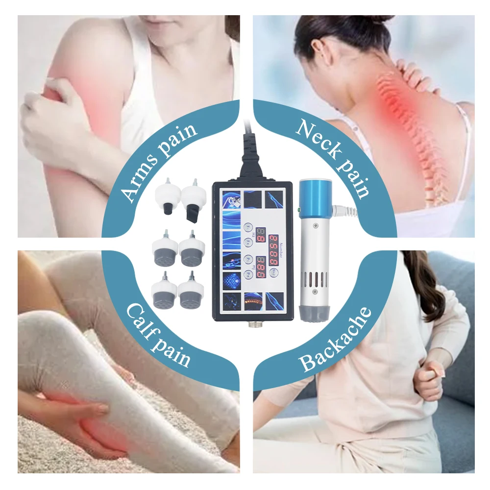 Физиотерапия, машина для ударно-волновой терапии 300MJ для лечения ЭД, облегчение боли, массаж для домашнего использования, новый профессиональный массажер для ударной волны