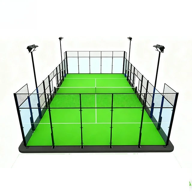 Padel Court Manufacturer CE Certificate Padel Court Panoramic Professional Padel Court