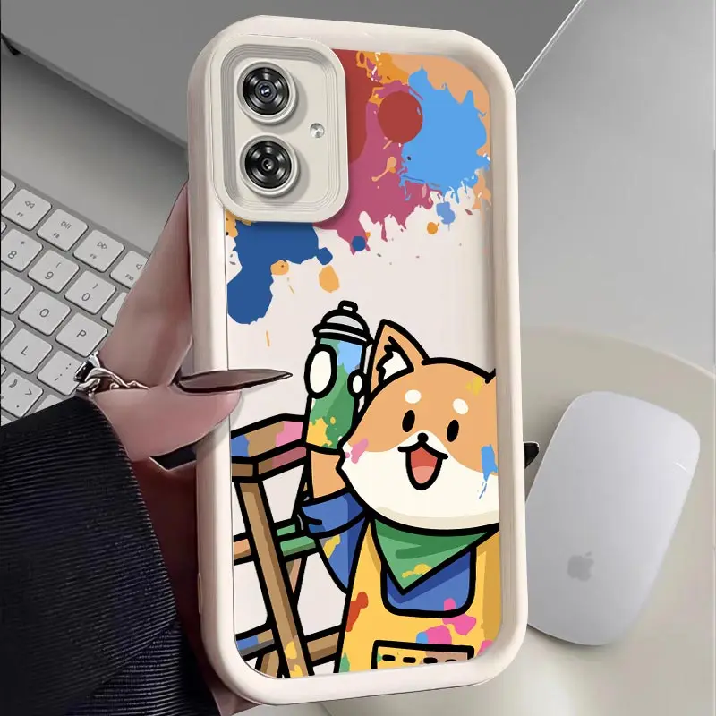 G54 Little Painter New Sky Eye Phone Case For Motorola Moto G54 Shatterproof Camera Protection Moto G54Power Soft Back Cover