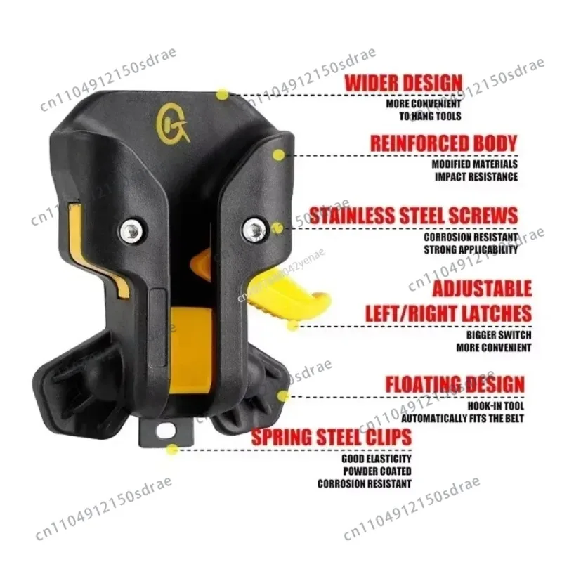 Portable Power Tools Quick Hanging Hooks Electric Drill Quick Release Portable Storage Self-Locking Hooks M3/M4/6-32 Generic
