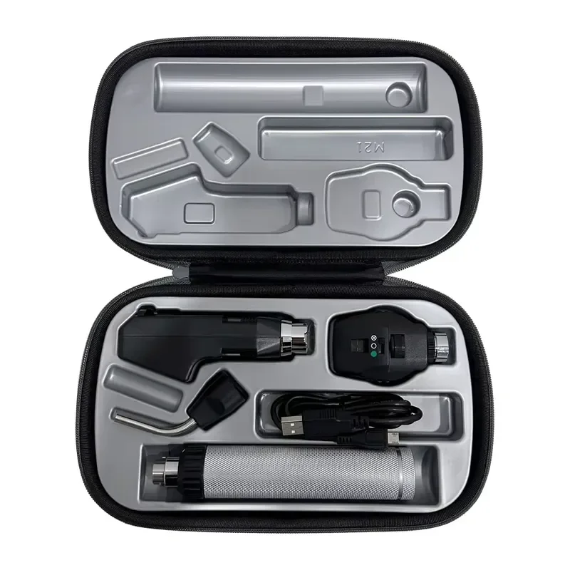 Veterinary Diagnostic Equipment Dog Ear Otoscope Set Medical Ophthalmoscope Retinoscope 3 in 1 for Veterinary Ophthalmology