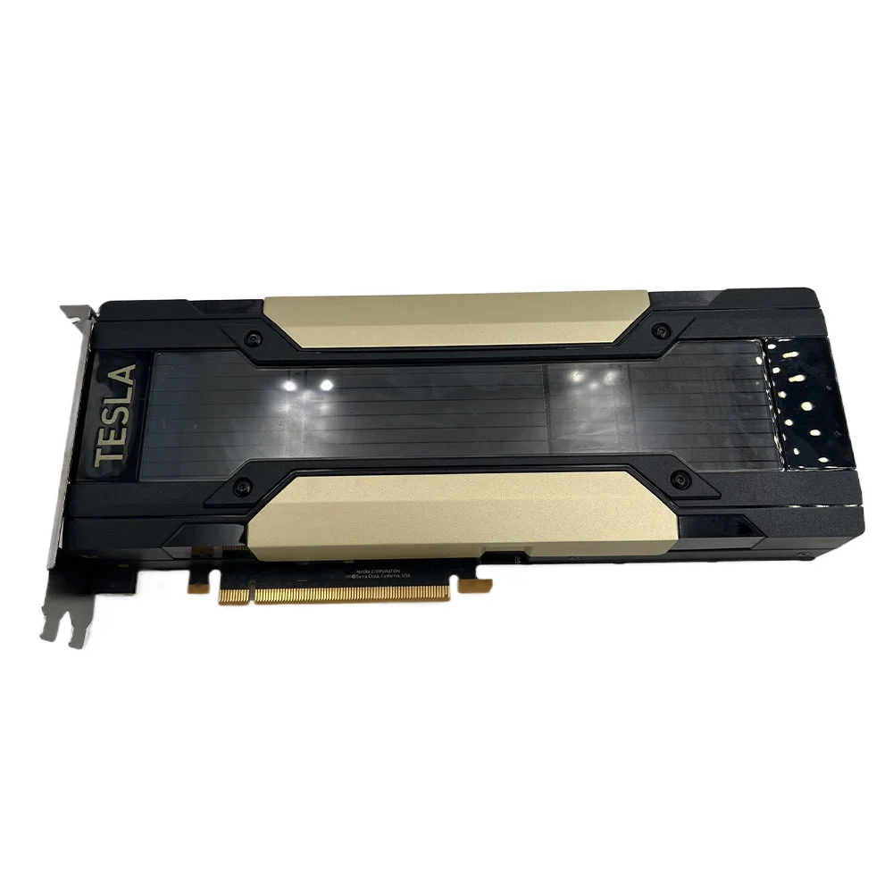 Used  V100 PCIE 32GB V100 Computational Graphics Card 32G SMX2 Interface Adapter Card PCIE Intelligence Deep Learning GPU