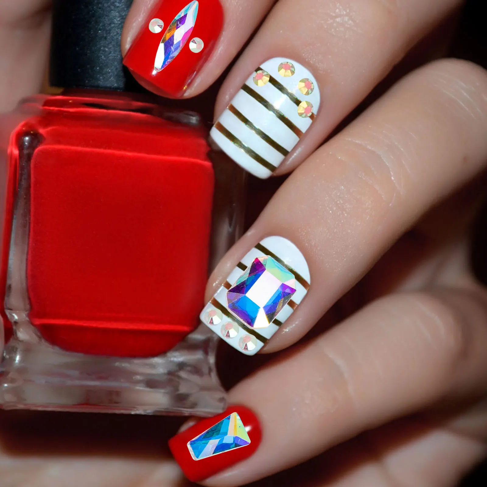 

Diy бриллианты украшения для дизайна ногтей блестящие стразы драгоценные камни для ногтей накладные ногти поделки ручной работы