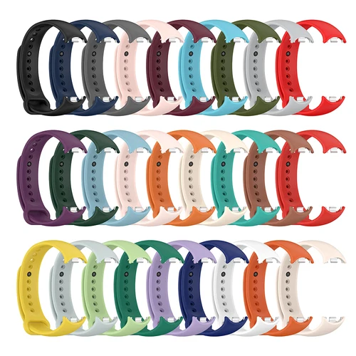 Correa de silicona para Xiaomi Mi Band 9 8, pulsera deportiva de goma NFC, pulsera, correa Xiaomi Smart Band 10, accesorios