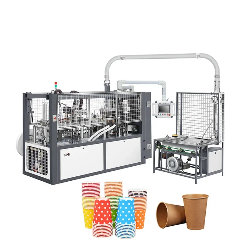 YGChina Automatic High Speed Coffee Paper Tea Cup Making Machinery Beverage Factory Hot Drinking Party Supplies Sealer Machines