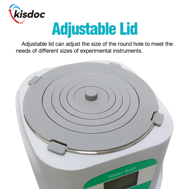 Laboratory electric, digital display, constant temperature water bath, thermal protection, magnetic stirring water bath