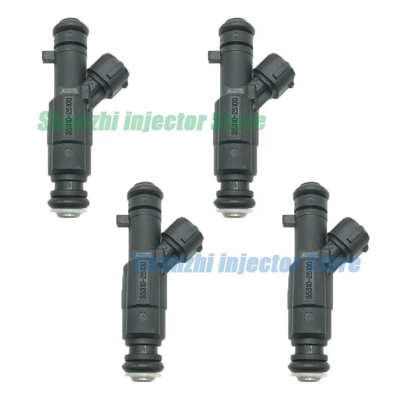 4pcs Fuel Injector Nozzle For Hyundai KIA OEM: 35310-25100 3531025100 35310 25100