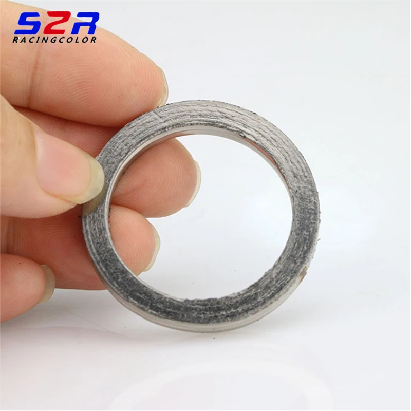 10 pcs Motorcycle Accessories Exhaust Pipe Gasket  For Exhaust Port RETAINING RINGS YAMAHA 125cc 100cc 90cc 150cc Suzuki