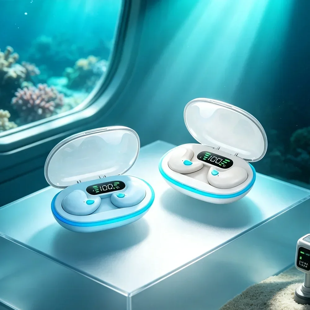 Wireless Earbuds Wireless Headphones Minimalist Bluetooth Earphones Prioritize Sleek Design and Premium Durable Build Quality