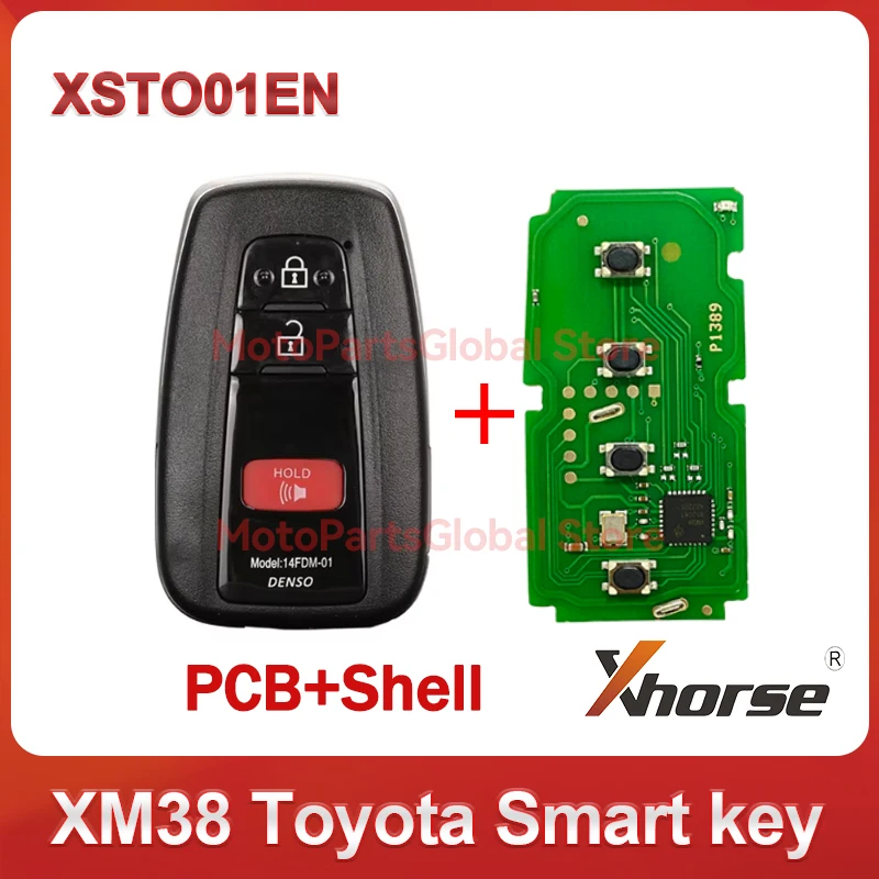 

1 шт. Xhorse XSTO01EN XM38 Смарт-ключ с поддержкой корпуса ключа 4D 8A 4A