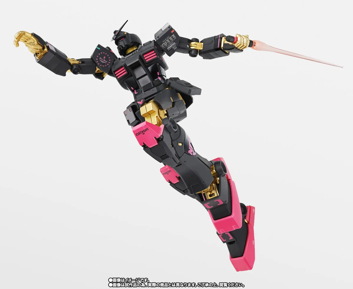 재고 있음 정품 반다이 건담 피규어 메탈 컴포지트 판타시 RX-78-2 건담 피규어 애니메이션 액션 모델 장난감