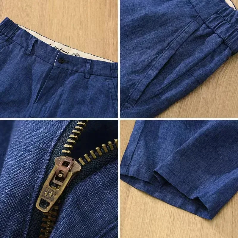 Bermudas de Lino para Hombre