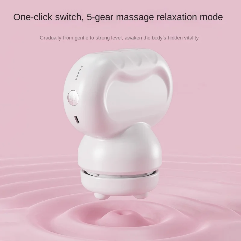 A Handheld Massager To Relieve Fatigue, USB Charging, Long Battery Life, Adjustable Vibration Frequency