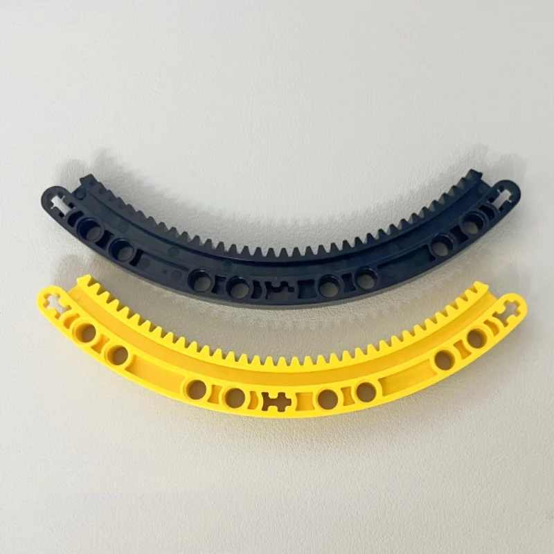 24121 Gear Rack 11 x 11 Curved Brick Collections Bulk Modular GBC Toys For Technical MOC DIY Buildings Blocks Compatible