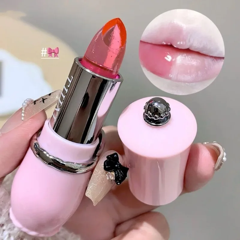 Color Changing Jelly Lipstick Temperature Change Lasting Moisturizer Nutritious Lip Balm Magic Color Changing Lip Gloss Makeup