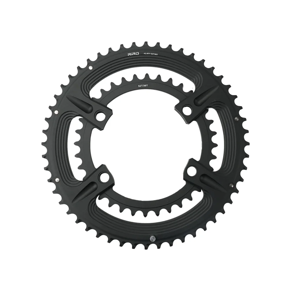 AliExpress riro RIRO 4-Bolts 110BCD Aluminum Alloy Chainring for Shimano 105 R7000/Restore R8000/Dura-Ace R9100 50-34T 52-36T 53-39T Bike Parts