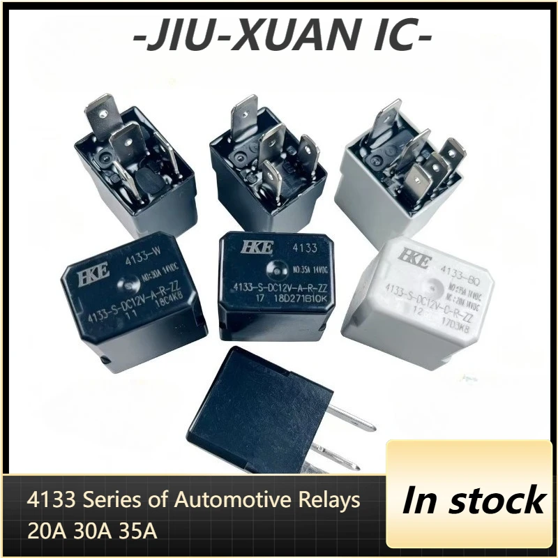 New 1pcs/lot 4133-S-DC12V-A-R-ZZ 4133--S-DC12V-C-R-ZZ 20A 30A 35A 4pins 5pins automotive relay