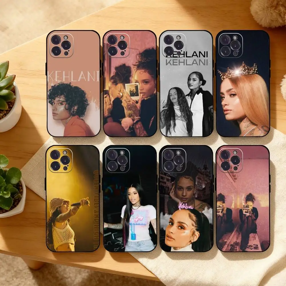 

Singer-K-Kehlani-Gangsta Phone Case For iPhone17,16,15,14,13,12,Plus,Pro Max, 5G Others Soft Black Cover