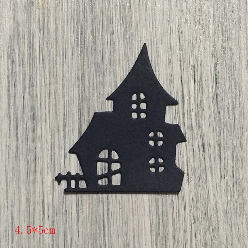 New 2024 Metal Cutting Dies Halloween Bat Castle Pumpkin diy Scrapbooking Photo Album Decorative Embossing PaperCard Crafts Dies