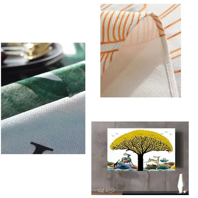 GoodTop TV Cover Television Universal Flat Screen Dust Case 32 to 65 Inch Screen Protection For Exquisite Home Decoration