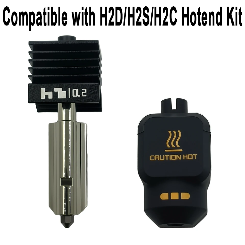 

Комплект хотэнда P2S для 3D-принтера Bambu Lab P2S, печатающая головка P2S, стандартный хотэнд с высокой скоростью печати, съемное сопло из твердой стали