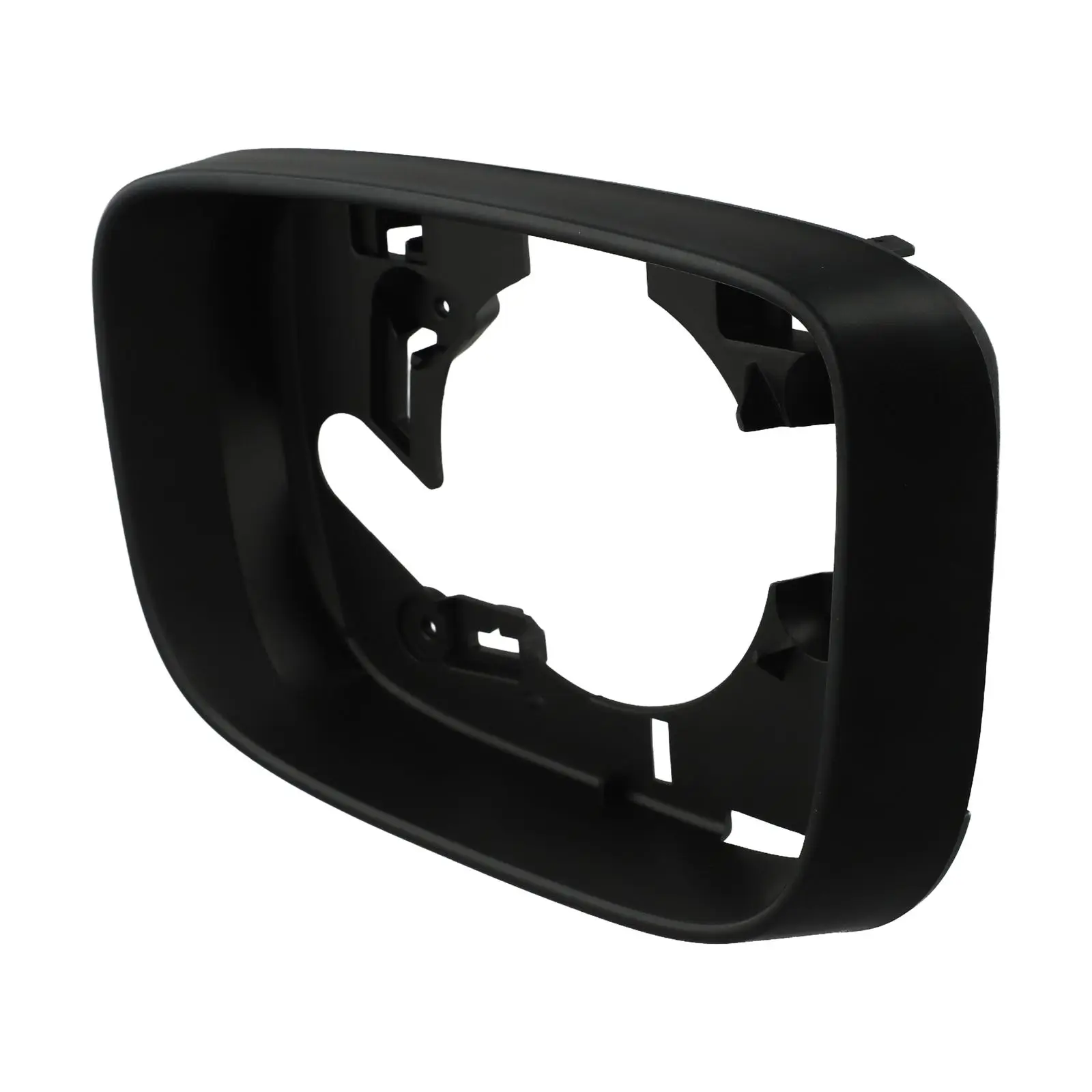 

Car Mirror Accessories Mirror Cover Frame Perfect Fit Weather Resistant High-Quality Plastic Improved Visibility Sleek Design