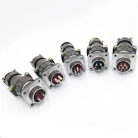 Conector P20K6Q P20J2Q enchufe de cable 2 pines 3 pines 4 pines 5 pines 7 pines conector de metal P20J11Q