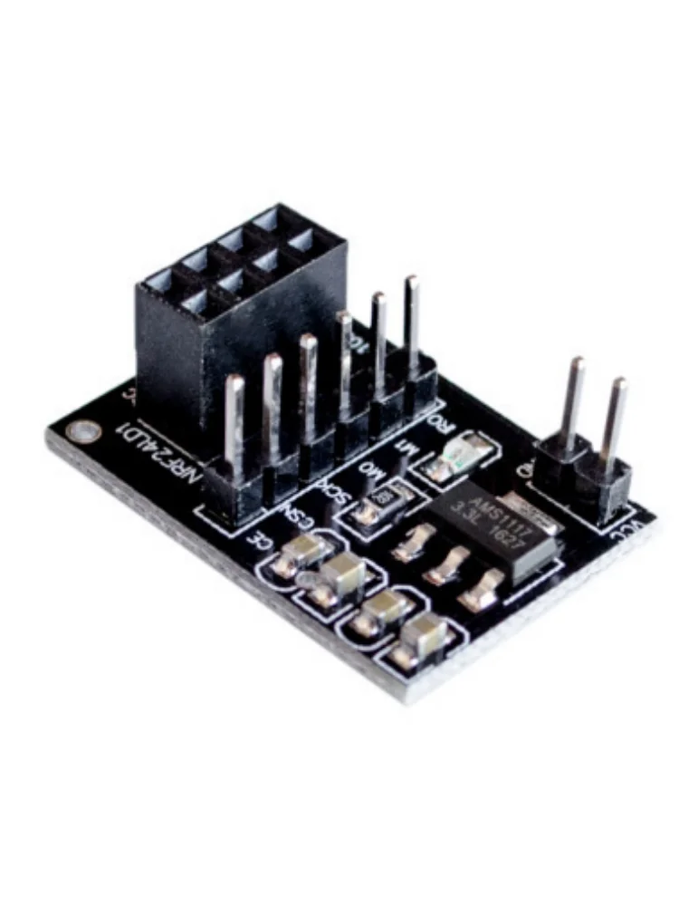 Adapterplatine für drahtloses Modul, 3,3 V, kompatibel mit dem 24L01-Drahtlosmodul, für intelligente Roboterfahrzeuge. – Detail 2